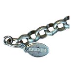 Chico's Gold Tone Disk Pendant Necklace Tortoise Circle Accent Chain 35" Photo 3