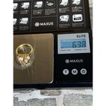 Stauer Cushion Faceted Citrine Vermeil Sterling Silver Statement Ring Size 7 EUC Photo 7