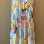 1. State NWT pop art pin tuck flounce dress S Photo 2