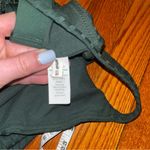 Aerie  flowy forest green cropped tank size large Photo 4