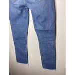 Mother The Mid Rise Dazzler Ankle Fray in Riding the Cliffside Sz 25 Blue Photo 9