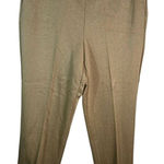 Alfred Dunner  Ponte Herringbone Dress‎ Pants Elastic Waist Proportioned Short 14 Photo 0