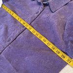 Jessica Holbrook leather jacket lavender size Med Photo 5