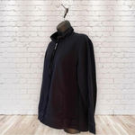 Karen Scott sport black track suit jacket Photo 1