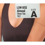 NEW No Nonsense Fashion Accents Nude Almond Sheer Toe Ribbon Accent Pantyhose A Photo 1