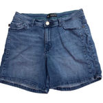 Lee Modern Series Mid Rise Fit Women’s Jean Shorts Size 12 Medium Blue Photo 0