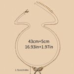 None Gorgeous gold bow necklace adjustable Photo 1