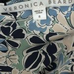 Veronica Beard Gil Silk Cami Tank Blue Floral Lace Trim Lingerie For Day Size 8 Photo 9