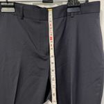 Brooks Brothers  Lanificio di Tollegno 100% Wool Dark Navy Blue Petite Trouser 10 Photo 4