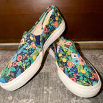 Keds Floral Slip On Canvas Sneakers Women Size 7 Photo 0