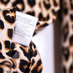 Equipment Women's Femme Cheetah Animal Print Pattern Collared Button Down Blouse Photo 2
