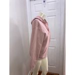 Champion Size Small Pink Acid Wash Hoodie White Logo Women's Pullover Sweater Photo 5