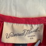 Universal Threads Universal Thread Pink Linen Blend V-Neck Babydoll Mini Dress Women’s Sz Small Photo 3