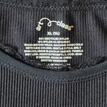 Art Class  Black Short Sleeve Ribbed Crop Top Photo 3