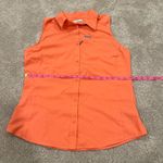 Columbia Sleeveless Women's Activewear Top Bright Peach Pink Size M Photo 9