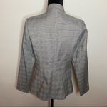 Blazer Open Glen Check Grey Plaid Marching Band Style Size Small Photo 1