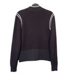 Athleta Venture Black Knit Sweater / Full Zip Jacket Cinchable Hem Size XS Photo 7