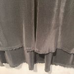 Alfani  women's L ribbed hi-low v-neck black stretch casual / formal tank top Photo 4