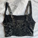 Urban Outfitters  gray velvet top Photo 1