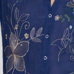 Johnny Was embroidered VINTAGE BUTTON DOWN SHIRT NWT Photo 12