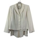 Amanda Smith Women's All Dressed Up Ivory Skirt Set Photo 0