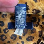 CHAPS Pajama Set Womens Large Leopard Embroidered Pocket 2 Piece PJs Shirt Pants Photo 9