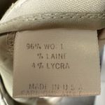 Theory  Wool Cropped Trousers – Beige Tailored Dress Pants, Size 0 Photo 3