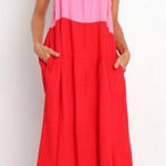 Petal and Pup  Aliana Dress, Pink Splice, Size XS Photo 0