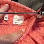 Pleated Coral Skirt Orange Size M Photo 2