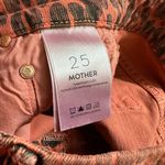 MOTHER High Waisted Ankle Looker Fray Animal Attraction Size 25 Photo 6