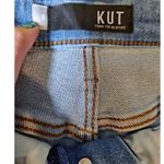 Kut From The Kloth ‎ Rachael Mom Jeans High Rise Distressed Hem Light Wash 8 Photo 4