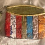Handmade  Colorful Silk Clutch with Tassel New Photo 0