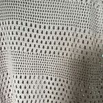 Crochet Knit Swim Coverup in Beige Tan Size XL Photo 2