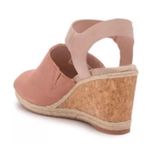 Toms Tropez Spanish Villa Wedge Heel Sandals Shoes 7.5 New NWT Suede Perforated Photo 3