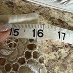 Elie Tahari Rare  Cream Lace A-Line Skirt Photo 4