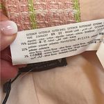 ZARA Pink & Green Tweed V Neck V Back Rhinestone Buttons Cropped Vest Sz XXL Photo 12