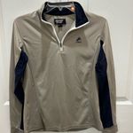 Horze Supreme 1982 Trista Women's Riding Equestrian LS Sun Shirt beige US 8 Tan Photo 0