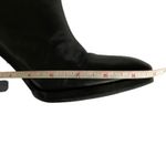 EUC Sigerson Morrison Chessa Black Knee‑High Leather Heeled Boots Elegant Sz 9.5 Photo 9