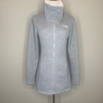 The North Face Caroluna Fleece Jacket Sz Small Gray Soft Photo 0