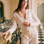 Sézane Sezane Saphia cardigan in ecru Photo 1