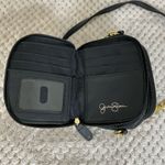 Jessica Simpson Black Mini Crossbody Wallet Photo 4