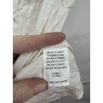 Bebe Y2K Silk Satin Ivory Blouse Women S Babydoll Rhinestone Coquette 2000s Photo 3