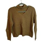 Storets  V-Neck Neutral Zipper Sleeve Sweater Photo 0