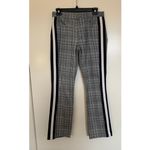 MOTHER The Insider Ankle Plaid Trouser Jean Pant Size 26 Gray Photo 3