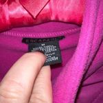 Escapade fuchsia fleece and quilted full zip jacket size medium Pink Photo 3