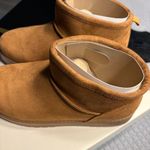 SO  Lupita Women's Low Boots Faux Fur Lined Chestnut Color Size 8 New in Box Photo 4