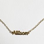 Marina De Buchi “Allison” Lumiela Personalized Name Necklace  Photo 1