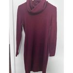 Old Navy  Burgundy Cowl Neck Long Sleeve Sweater Dress Size S Photo 1