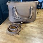 Sole Society  Tan Tote Bag with Braided Detail Photo 1