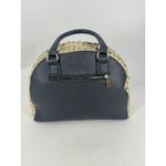 Studded Dome Purse in Black and Cream Photo 2